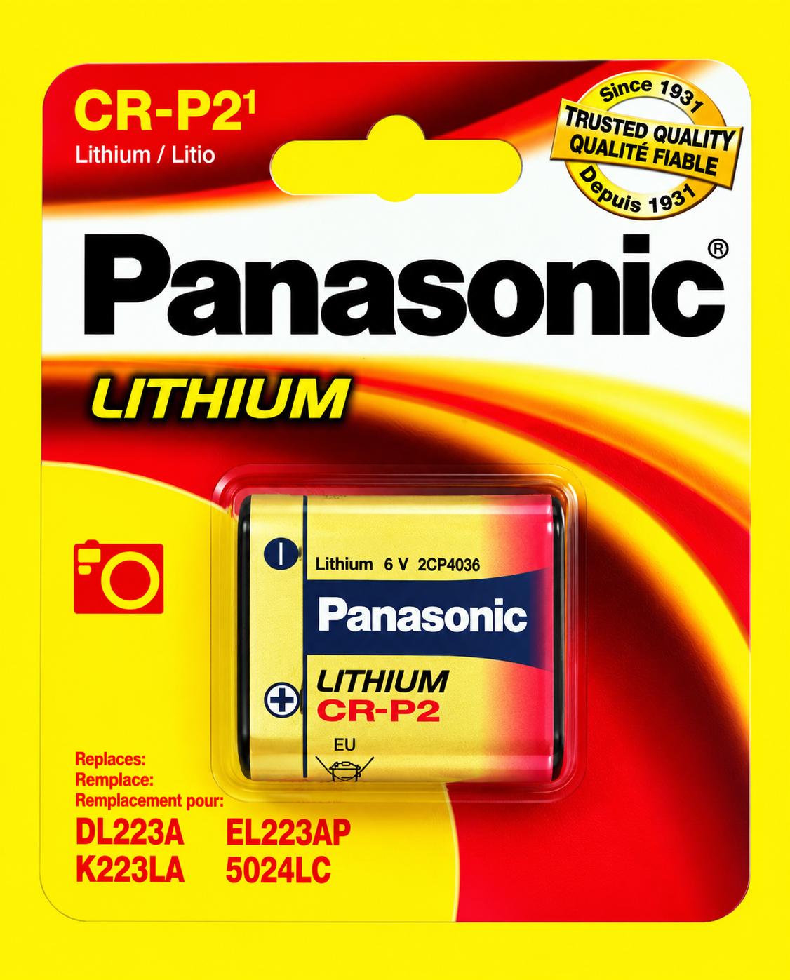 Electric Accessories - CR-P2 Batteries