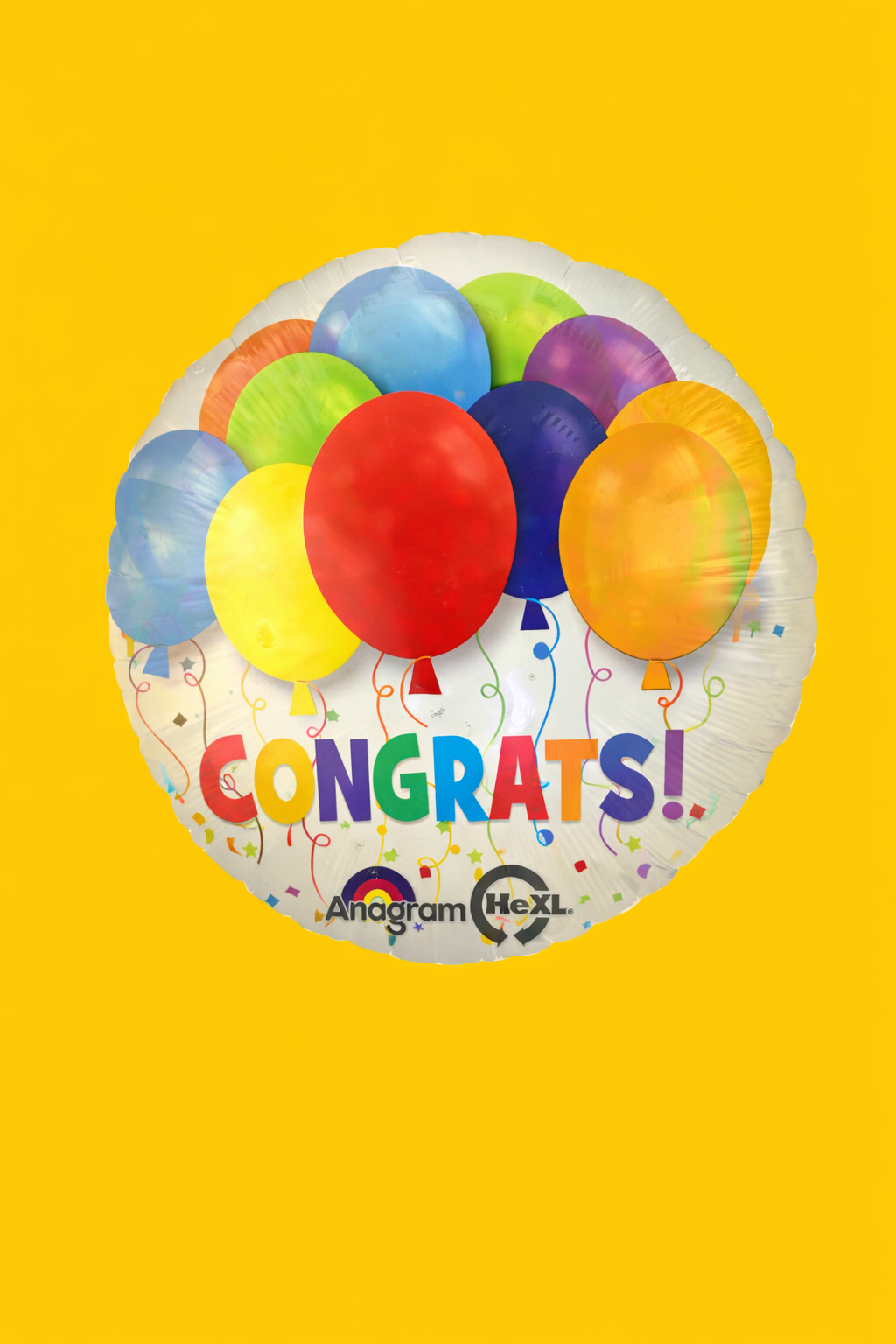 18-Mylar Balloon - BOLD CONGRATES