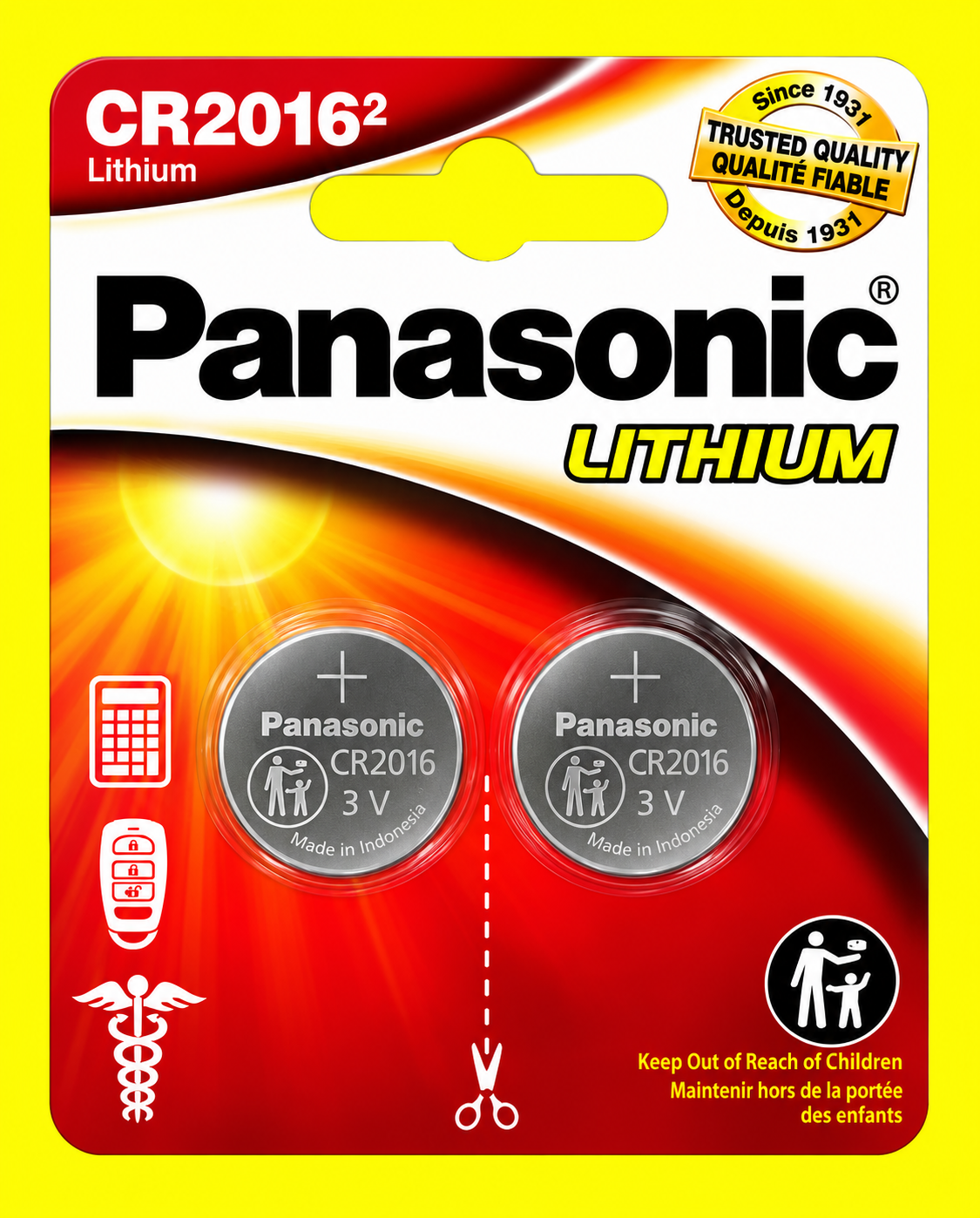 Electric Accessories - CR2016 Coin Cell Batteries
