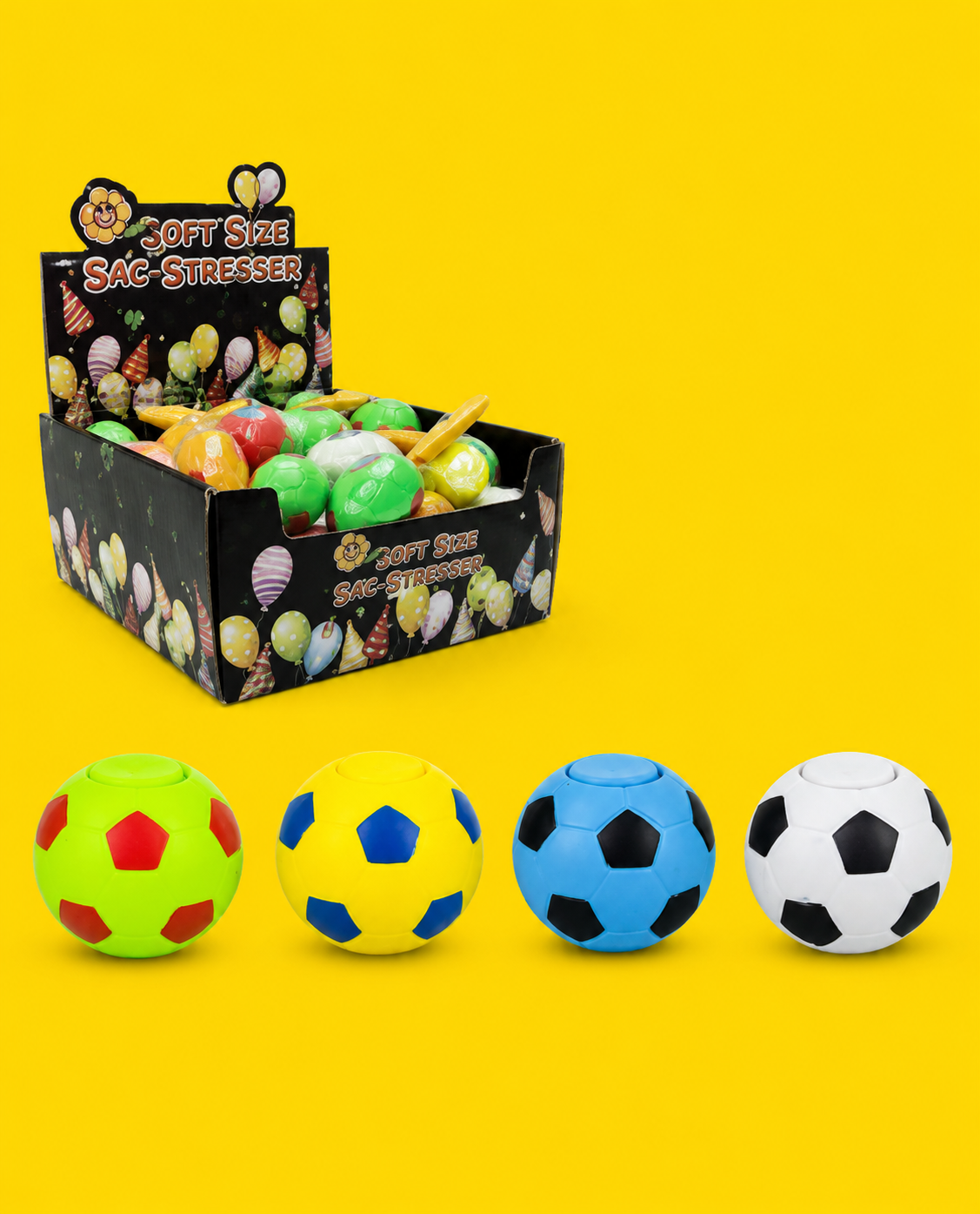 Party Supplies - Soccer Ball Fidget Toy