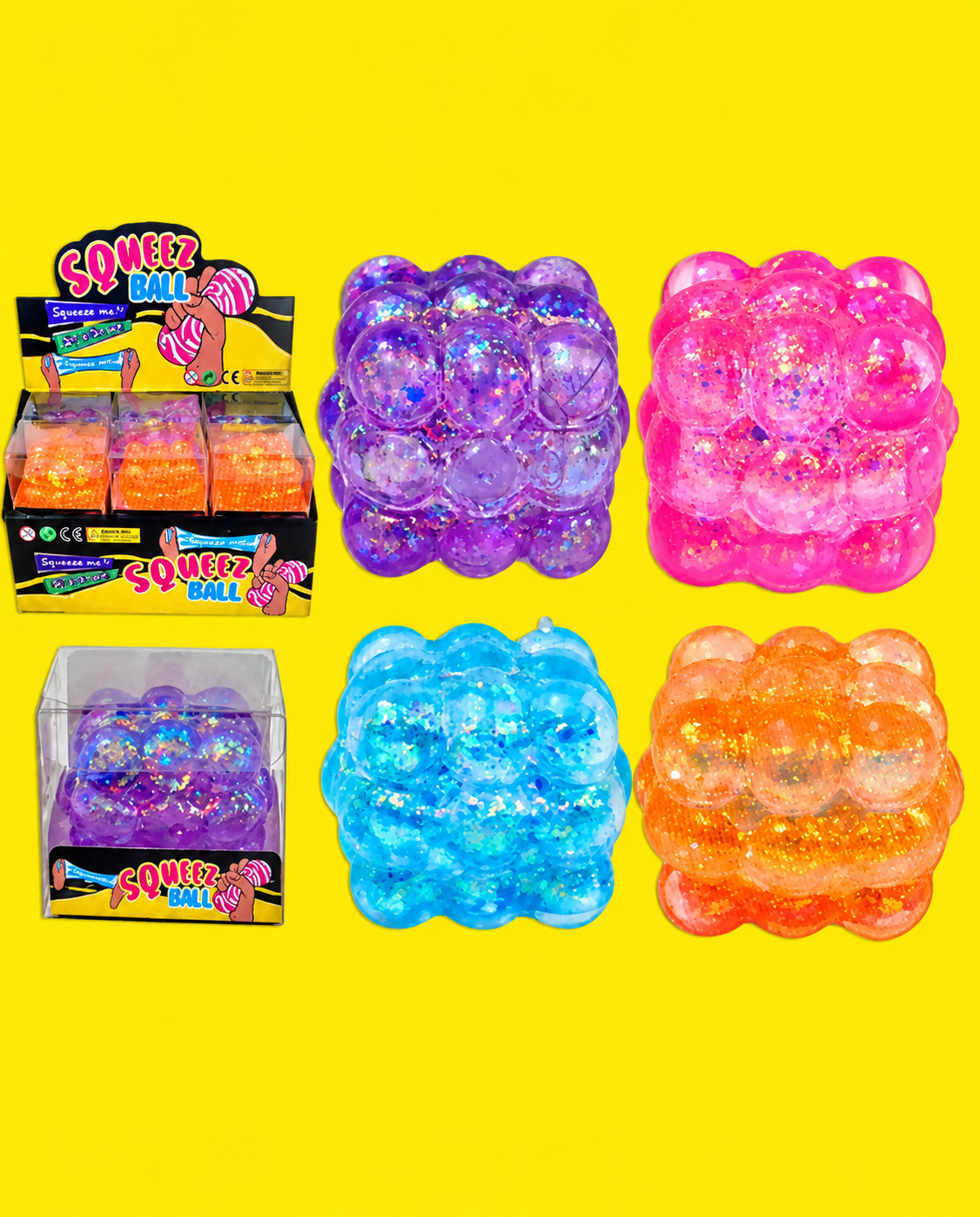 Everyday Items - Glitter Maltose Squishy Magic Cube
