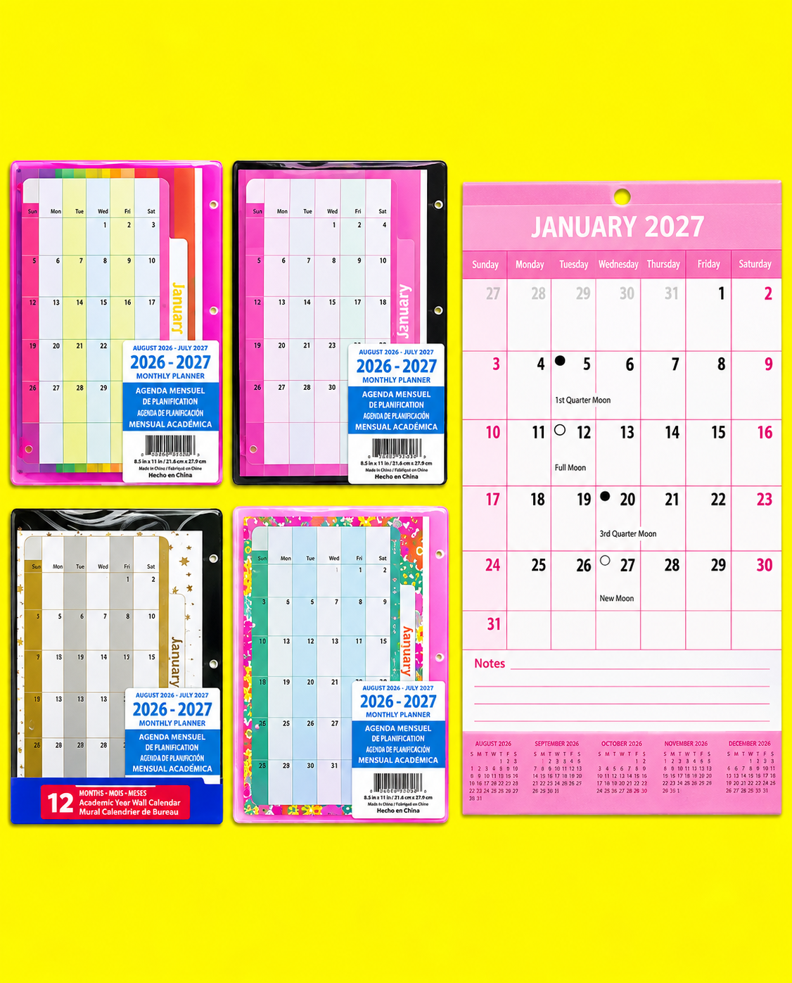 Office Supplies - Monthly Desk Planner