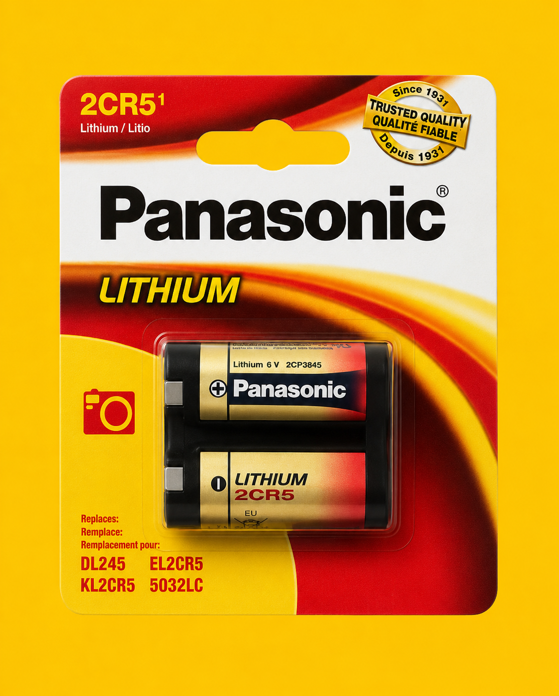 Battery Lithium 1 pk 2CR5
