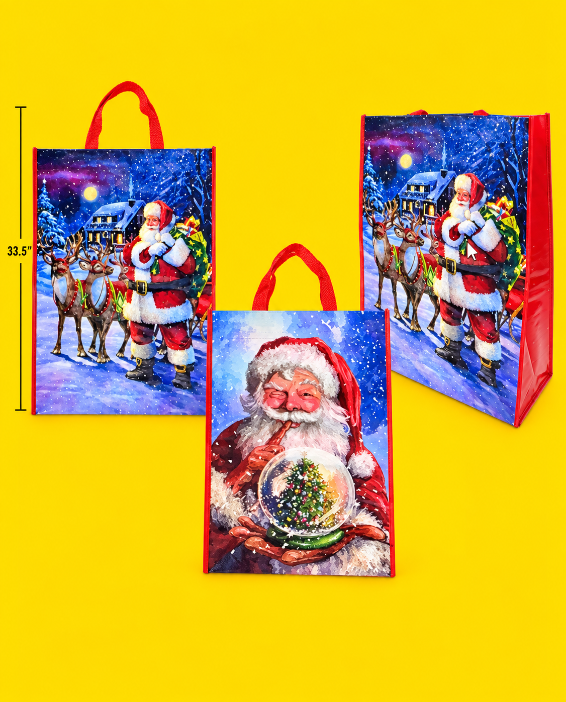 Christmas Items -   Xmas Coated Jumbo Vintage Santa Non