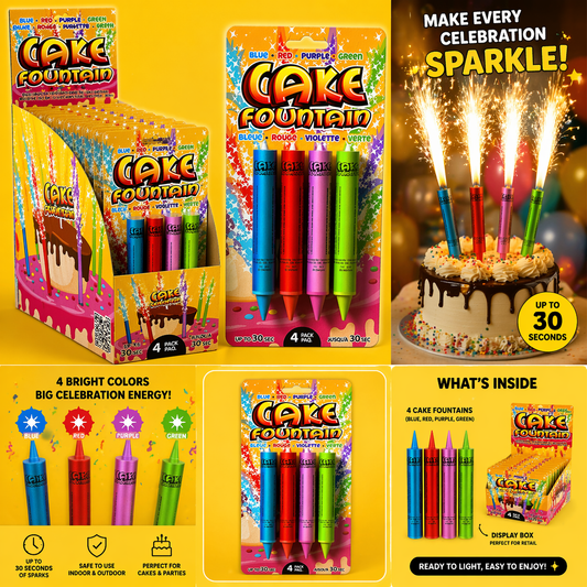 Cake Fontain Sparkler