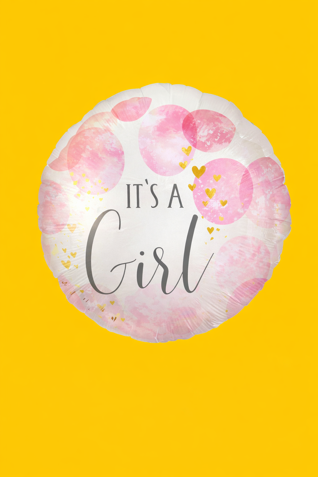 18-Mylar Balloon - Baby Girl Watercolor