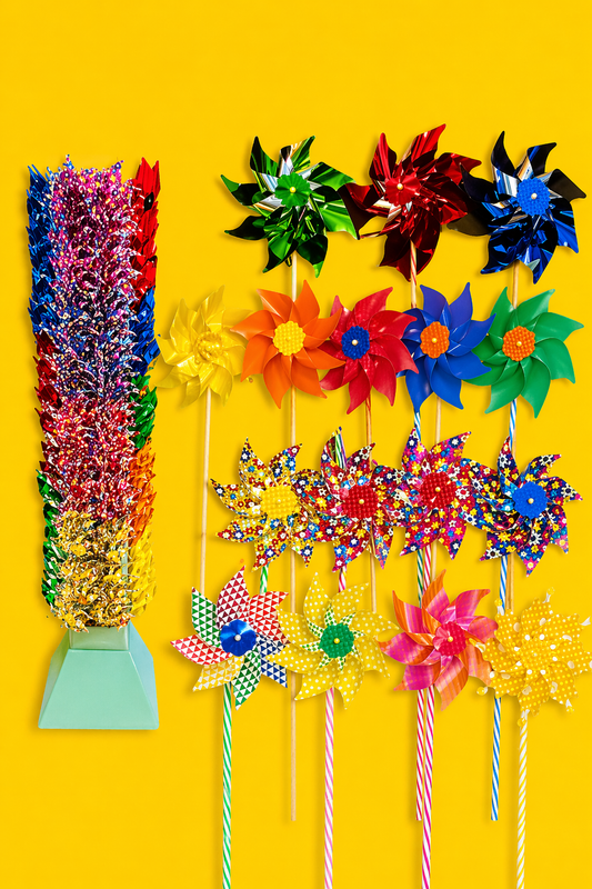 15.5 in Summer Pinwheels