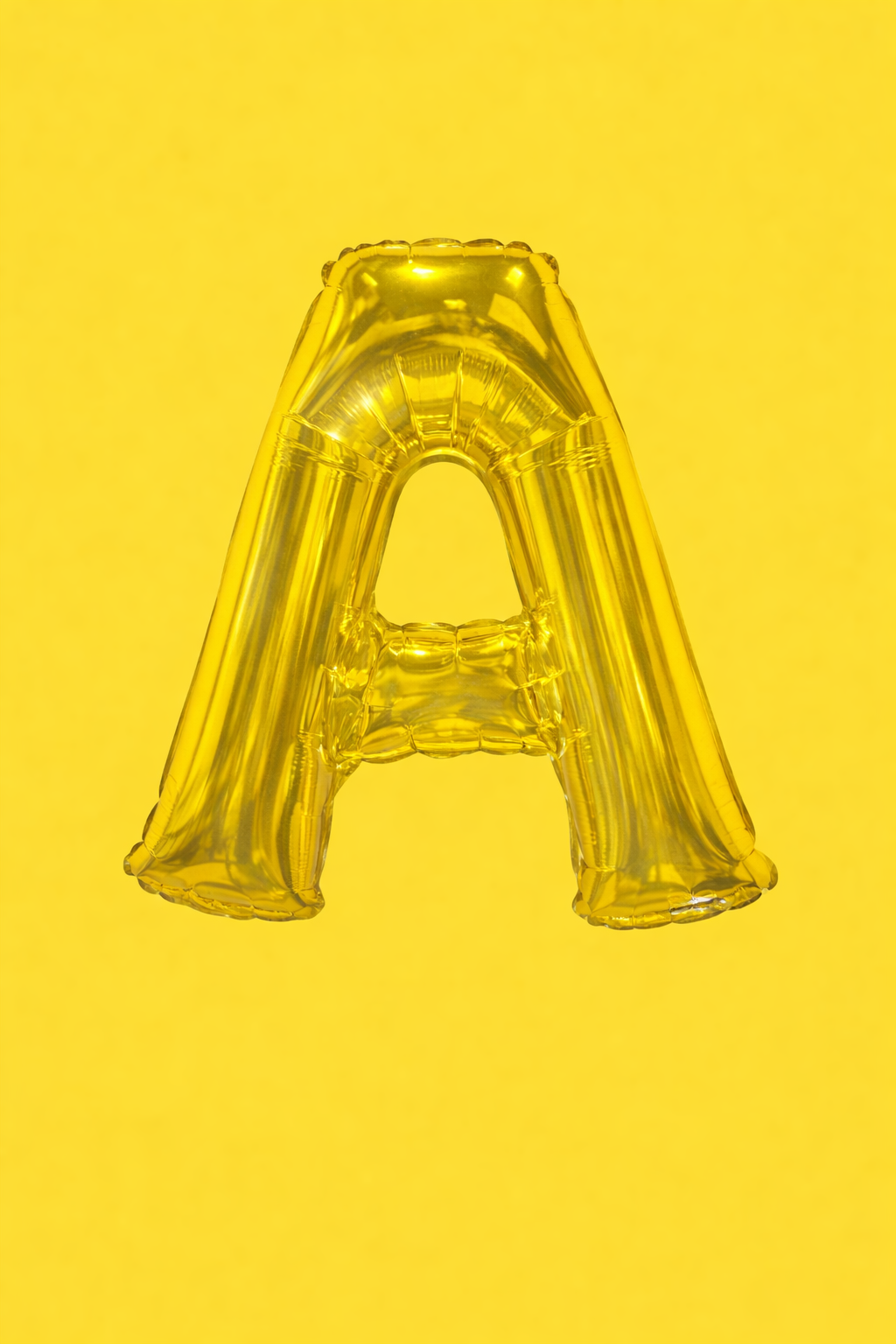 34" Foil Letter Balloon -- Gold