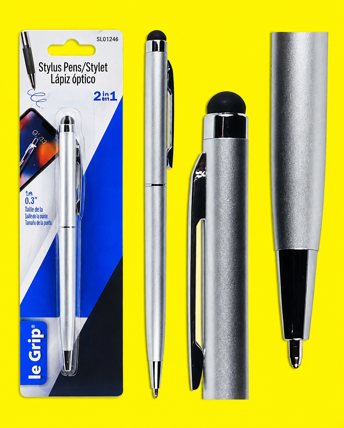Stationery - STYLUS SILVER PEN PREMIUM