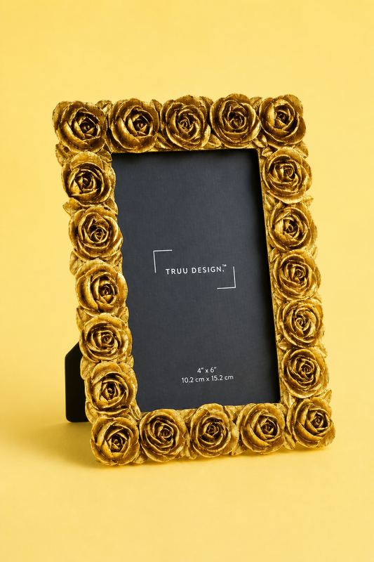 Photo Frame Rose Resin