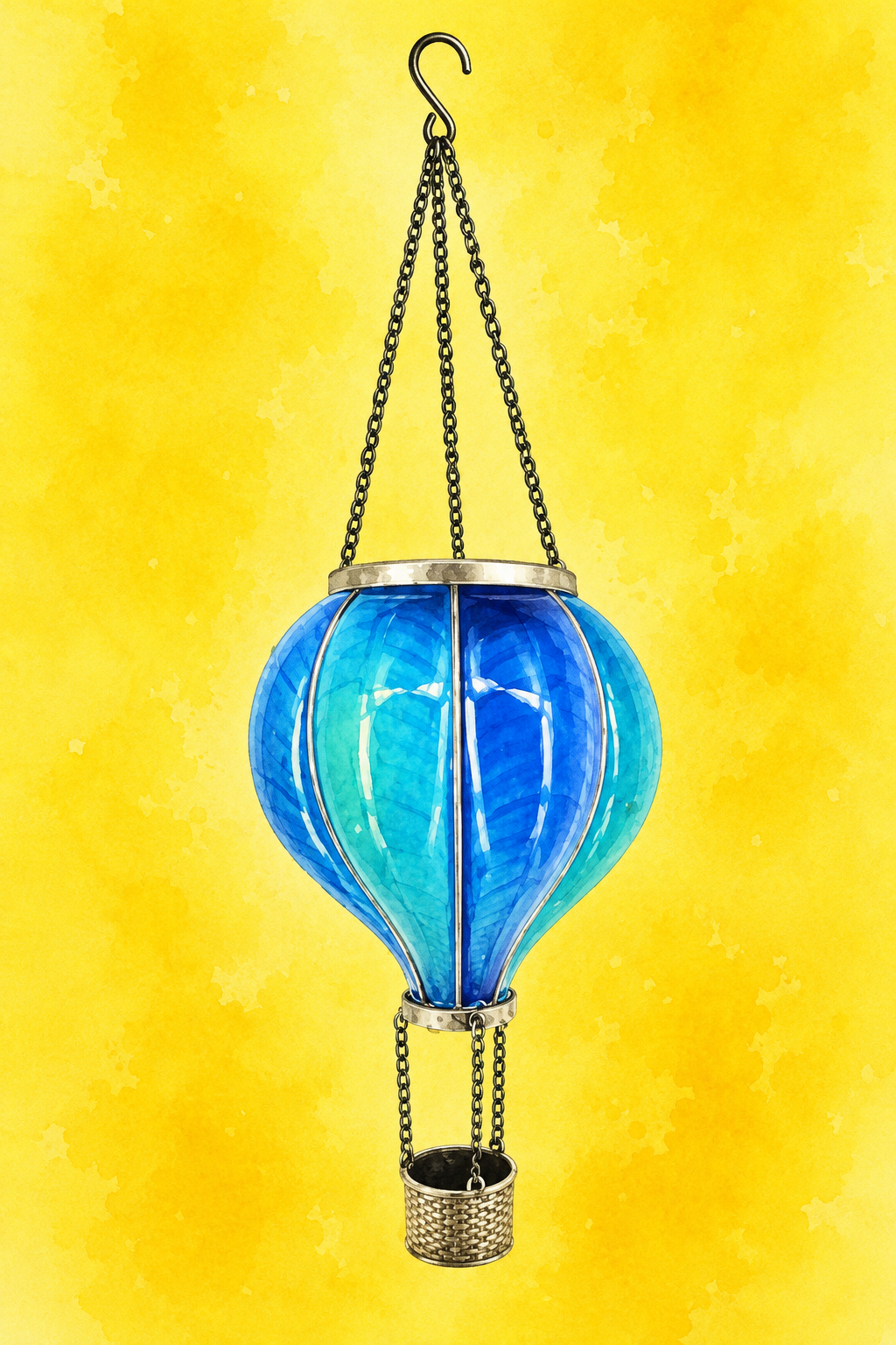 Country Garden Solar Led Flame Balloon