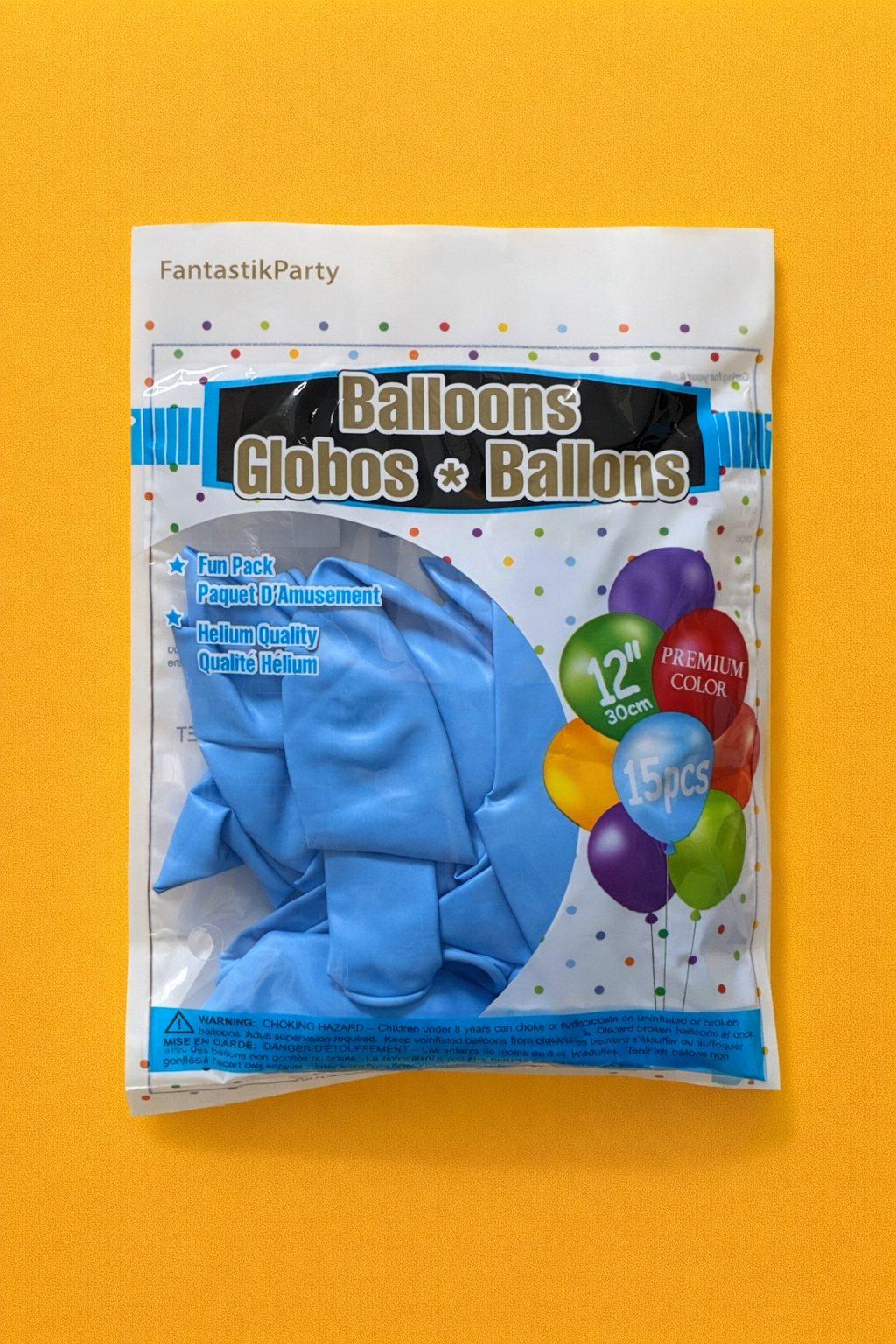 12" Latex Balloon - Deep Blue