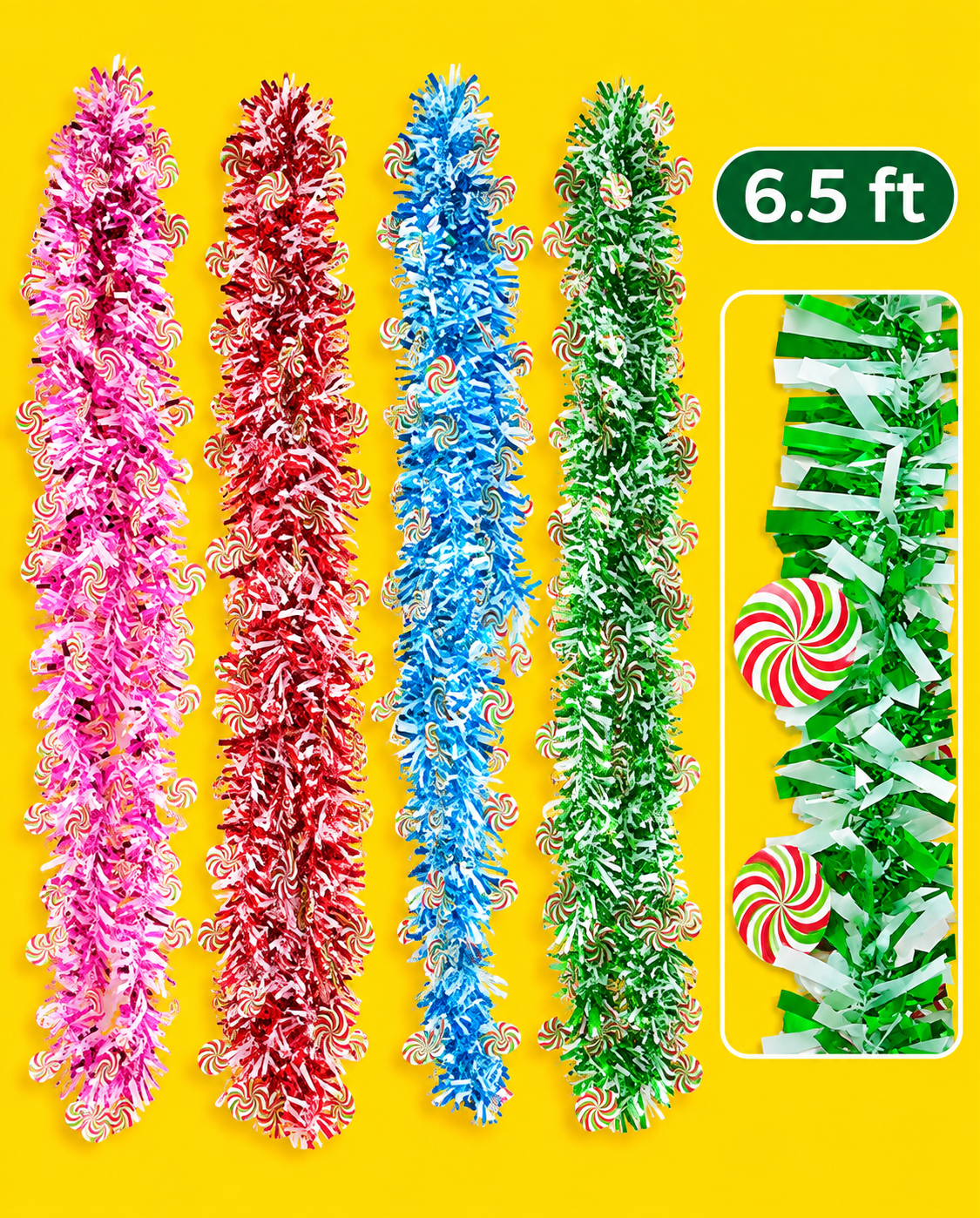 Christmas Items -  Xmas Tinsel Garland