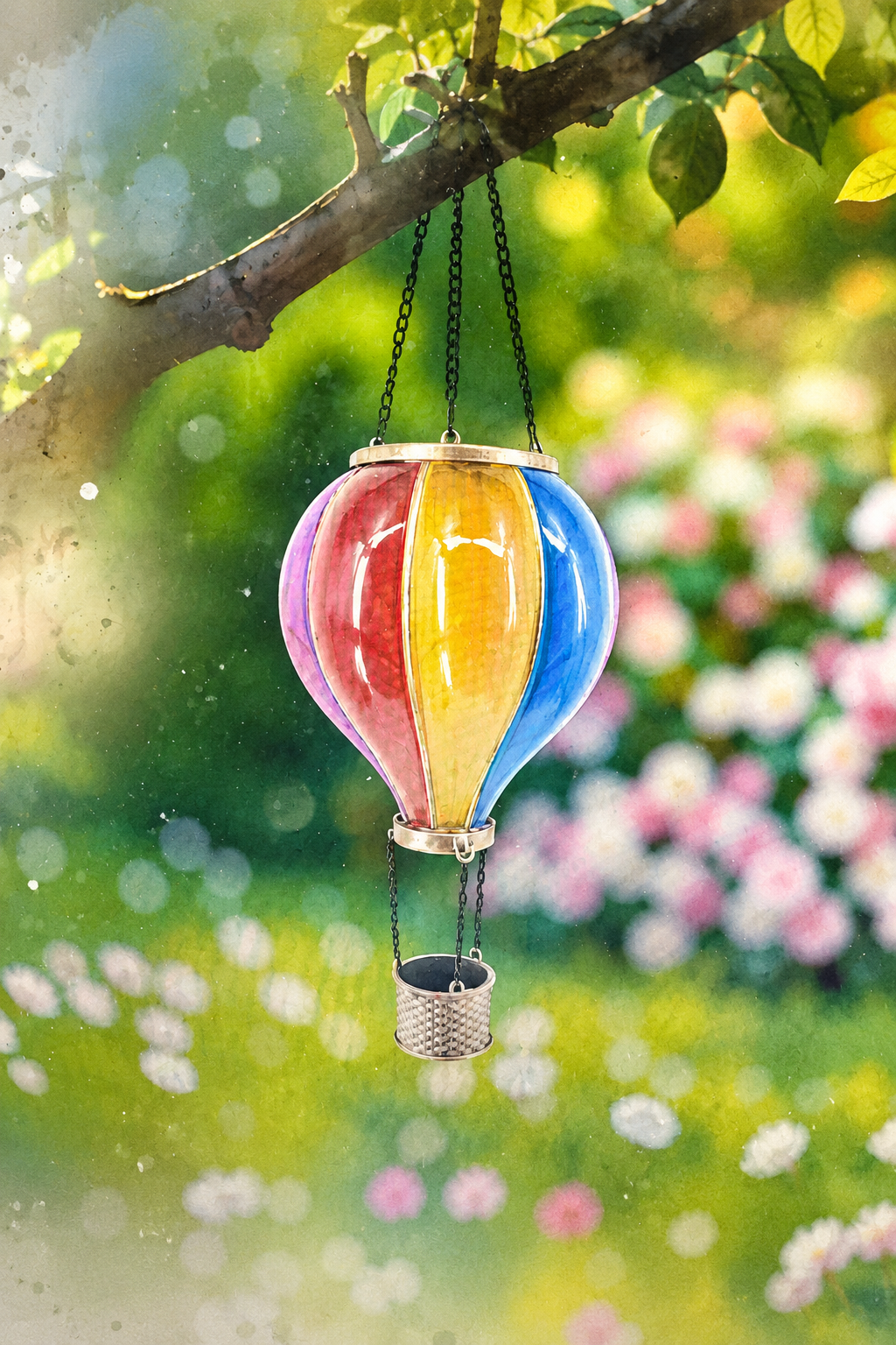 Country Garden Solar Led Flame Balloon