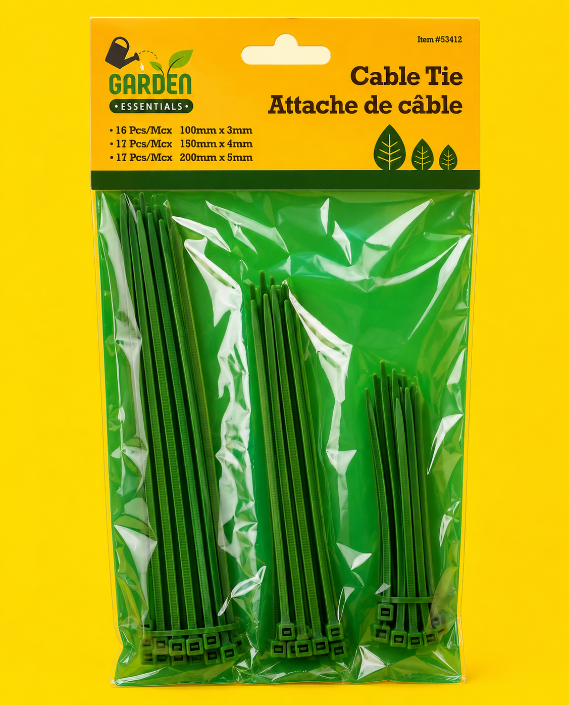 Garden Essentil - Green Cabe ties