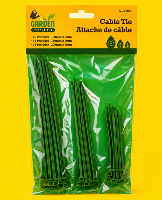Garden Essentil - Green Cabe ties