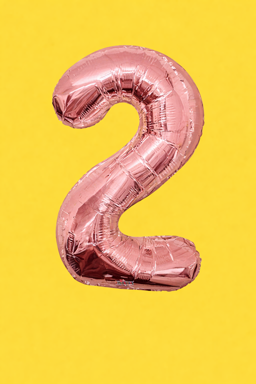 34” Foil Number Balloon - Silver