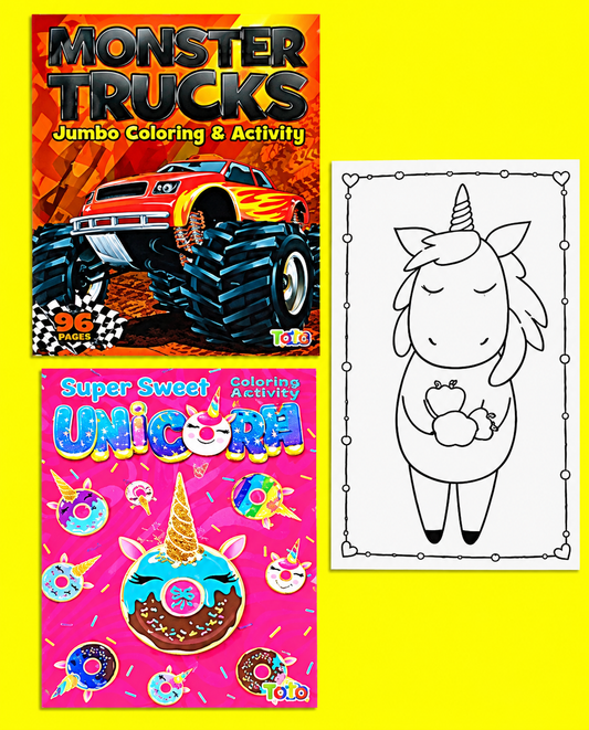 Stationery -  COLORING BOOK