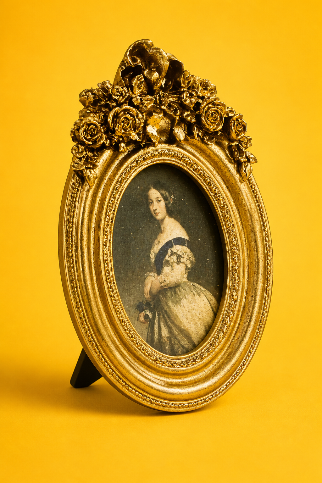 Photo Frame Oval Vintage Photo Frame