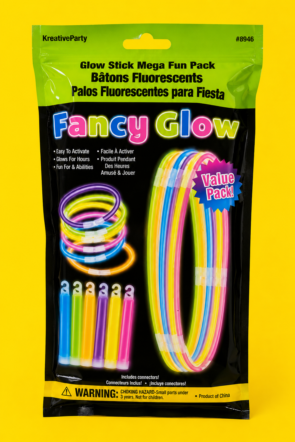 Glow Stick Mega Fun Pack