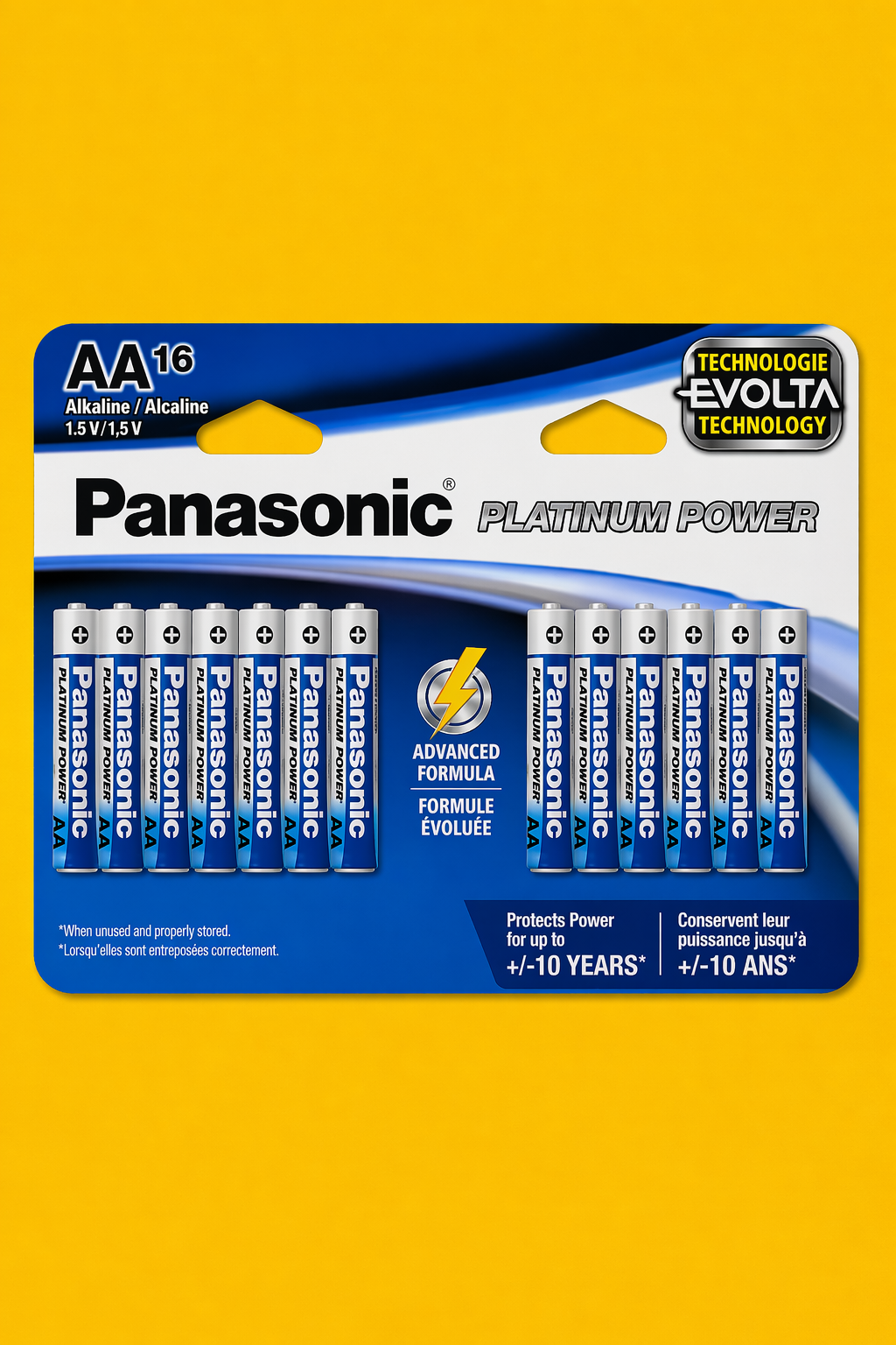 AA Batteries panasonic Alkaline Platinum 4 pk