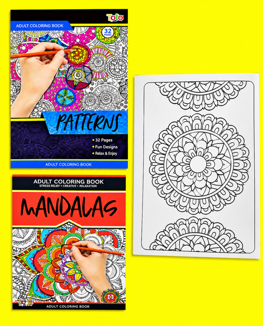 Stationery -  ADULT COLORING BOOK