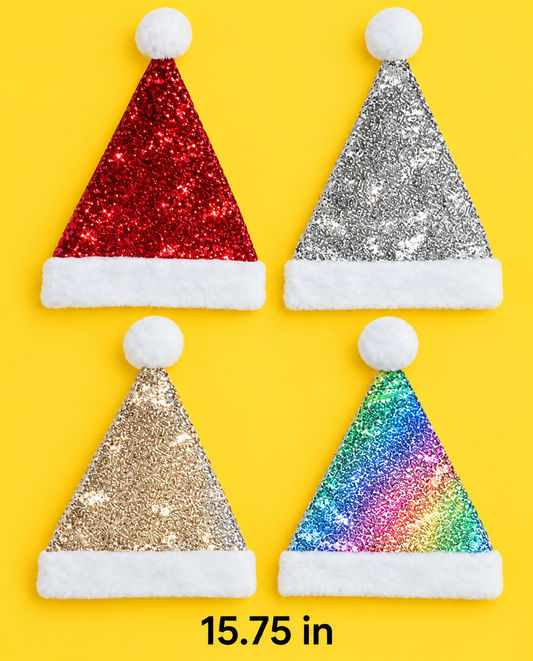 Christmas Items - Xmas Sequin Santa Hat