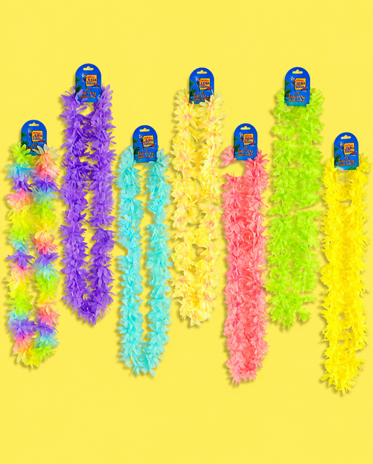 Luau Accessory - Pastel Daisy Luau Leis.