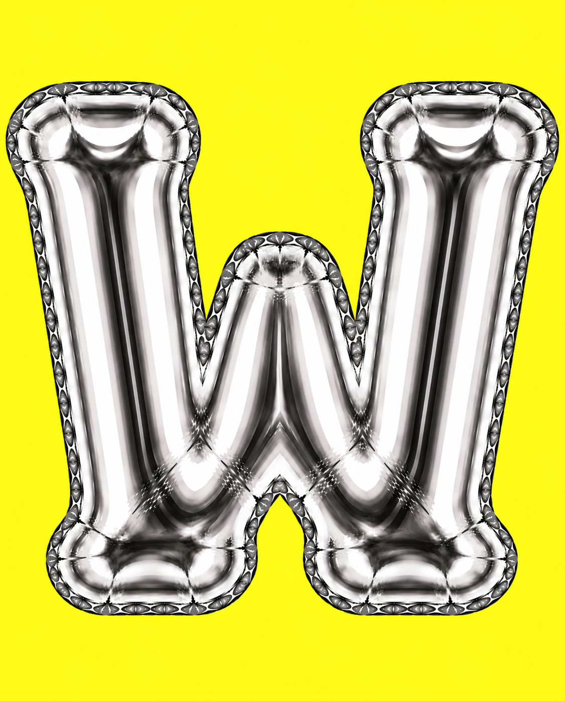 Balloon 34" Foil Balloon - W