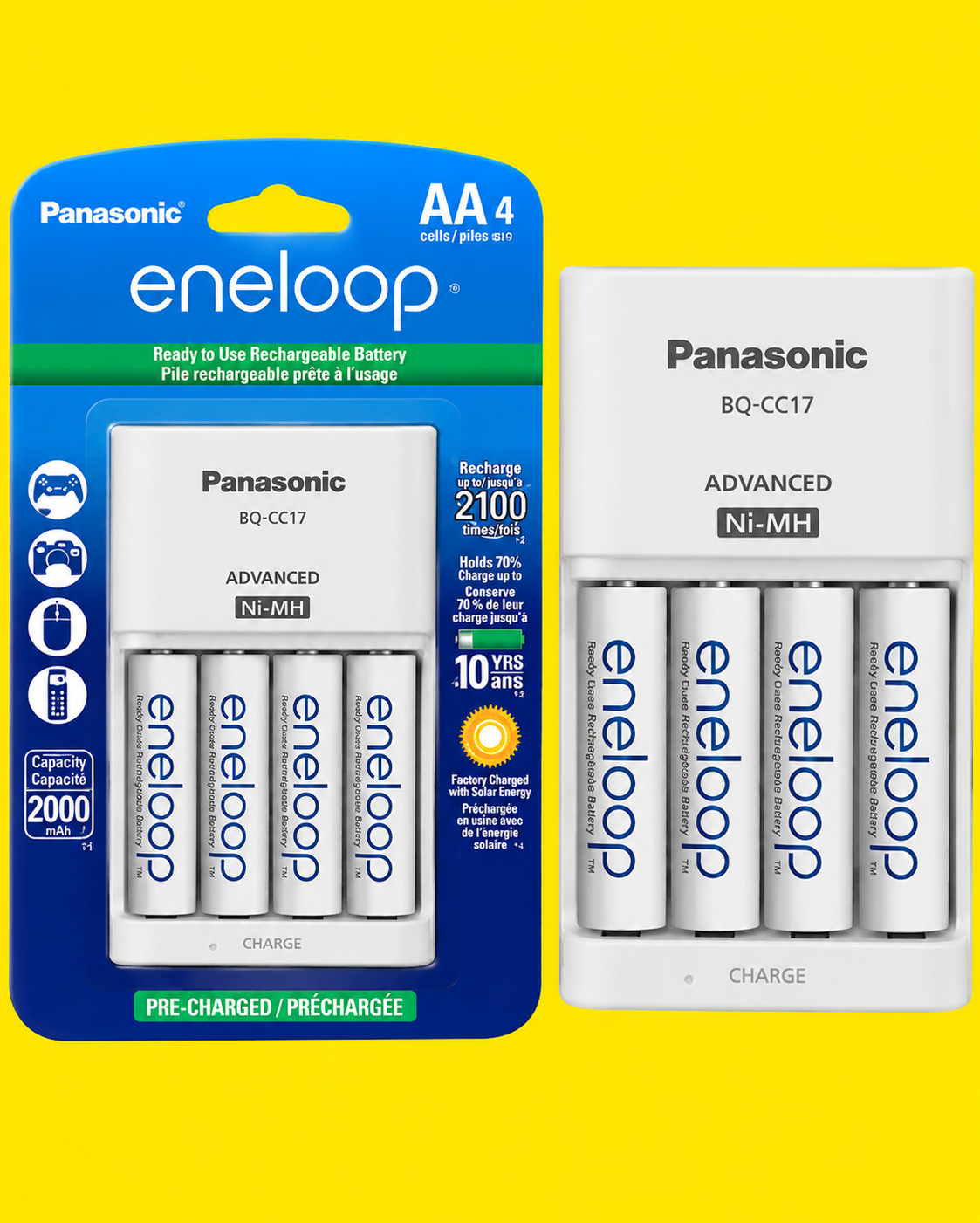 Electric Accessories - AA Batteries with Charger