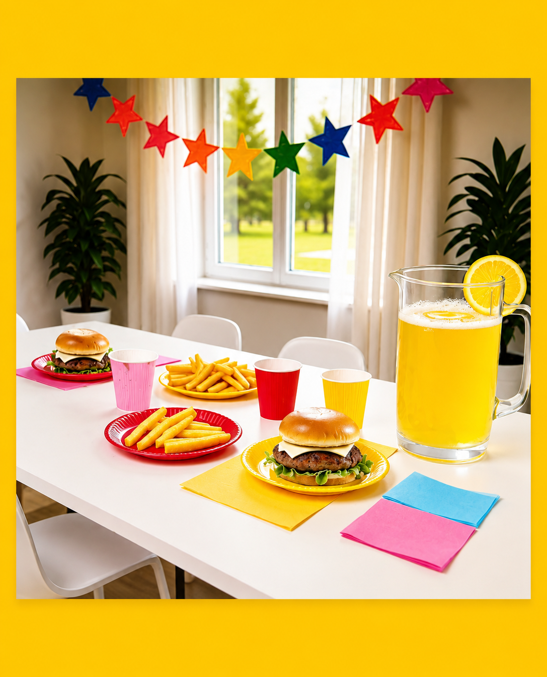 Party Supplies - Red Napkins