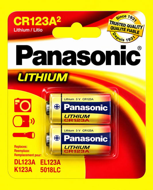 Electric Accessories -  CR123 Batteries
