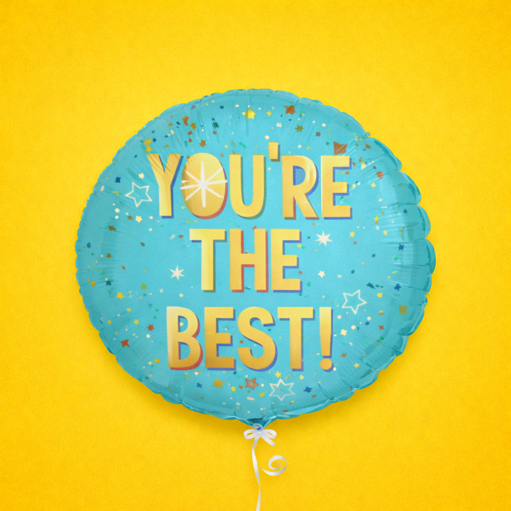 18-Mylar Balloon - YOU ARE THE BEST