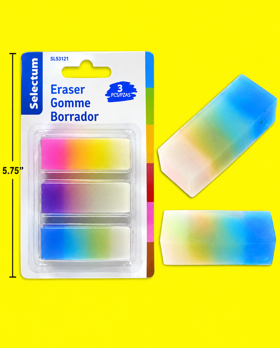 Stationery - PVC Eraser