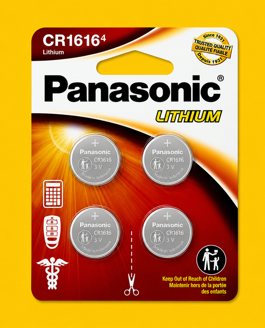 Battery - Coil Cell CR1616 4pk 3V