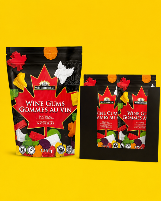 Souvenirs - Confetionary Wine Gums Canada Mix Sur