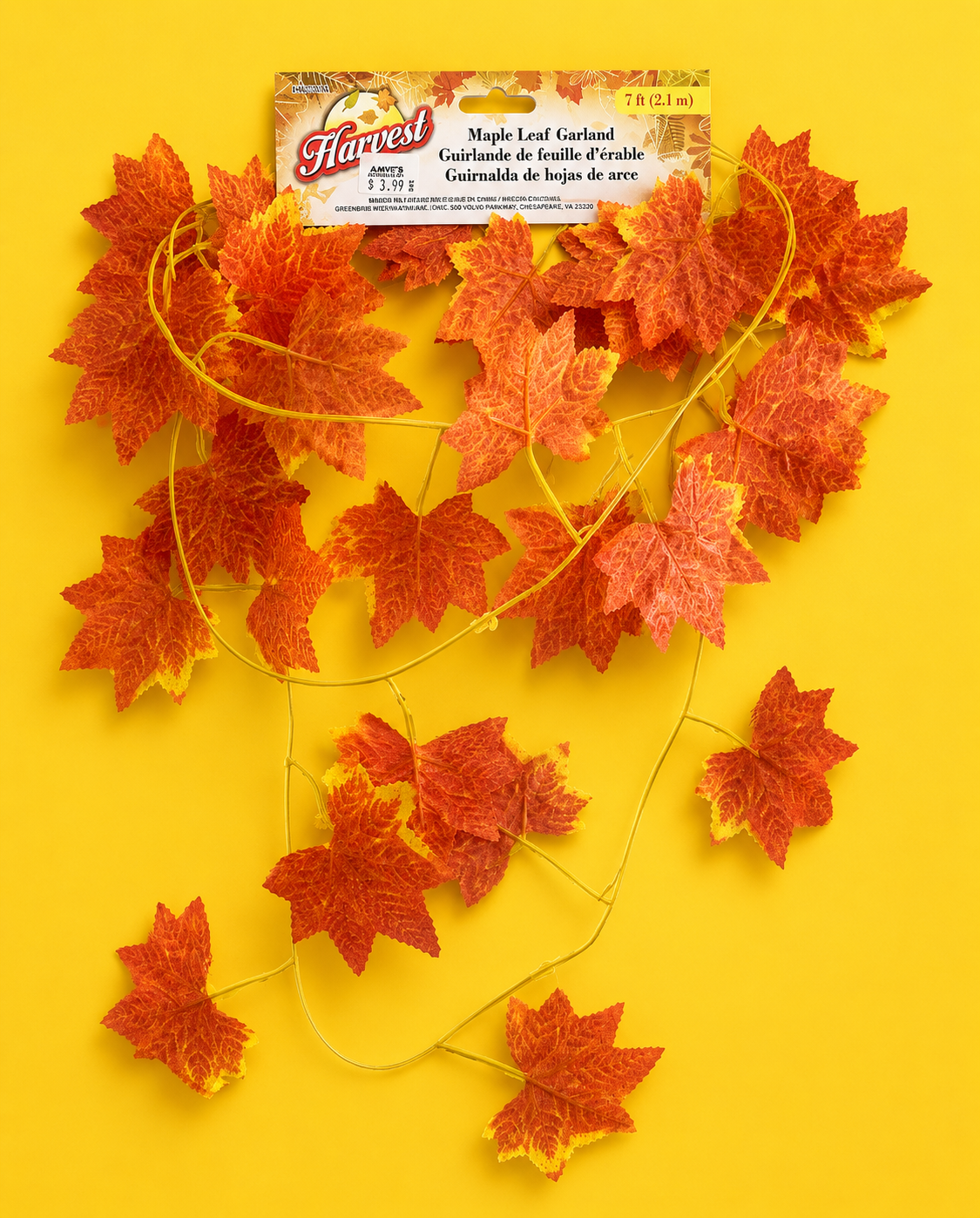 Thanksgiving - Maple leaf Garland