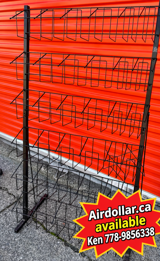 Miscellaneous - Used 5-Tier Metal Wire Display Rack
