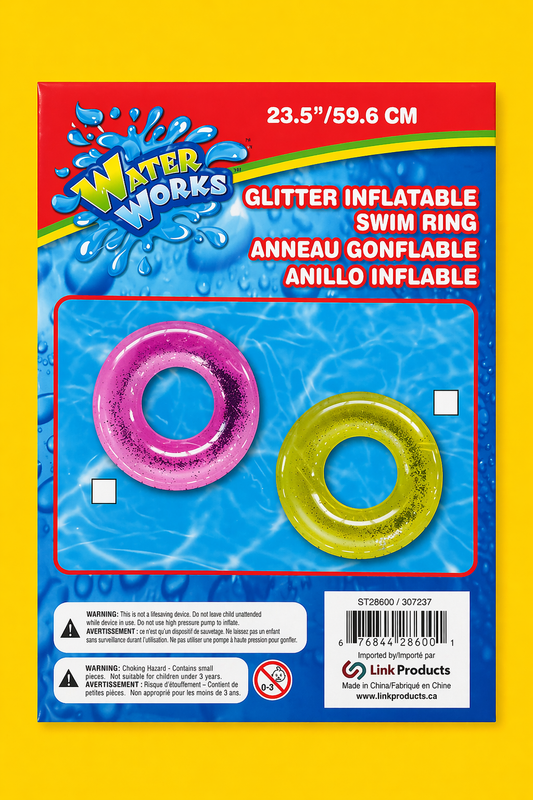 Swin Ring Glitter inflatable