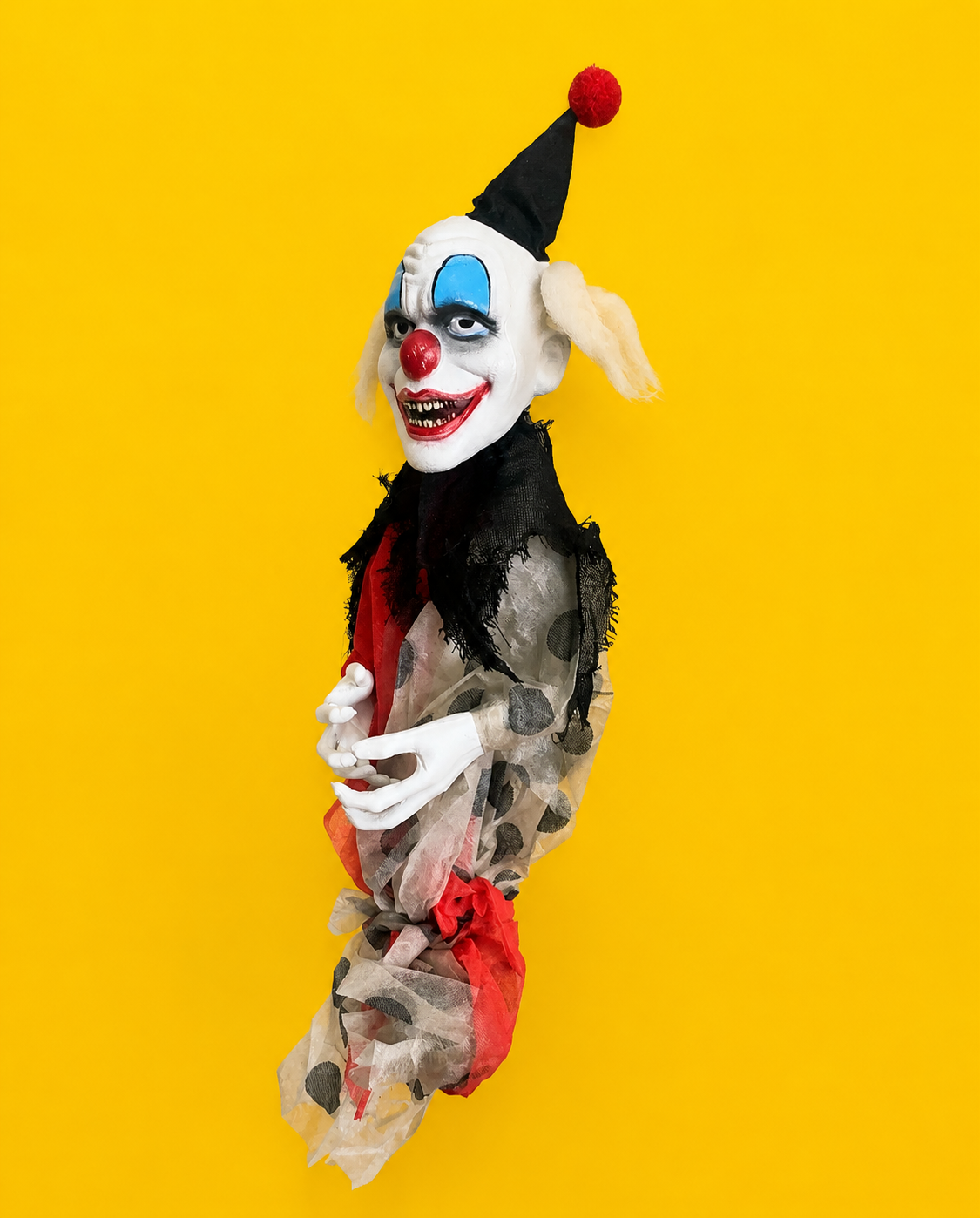 Halloween - Hanging clown decoration.