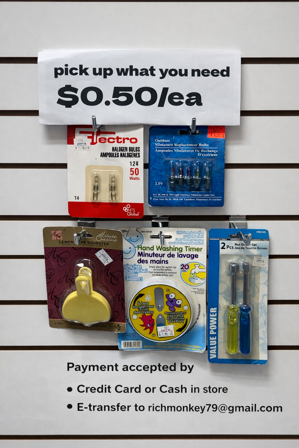 Miscellanous - Clearance of 4