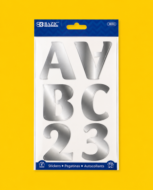 Stickers - Alphabet&nbsp;And Numbers Stickers