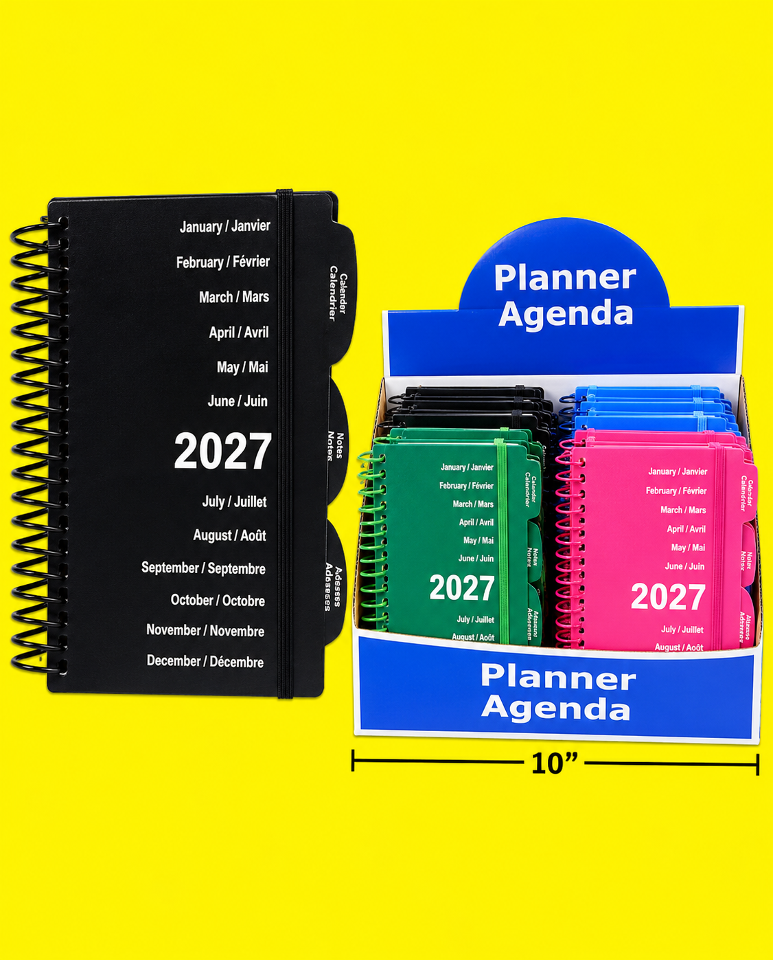 Office Supplies -  Monthly/Weekly Coil Planner