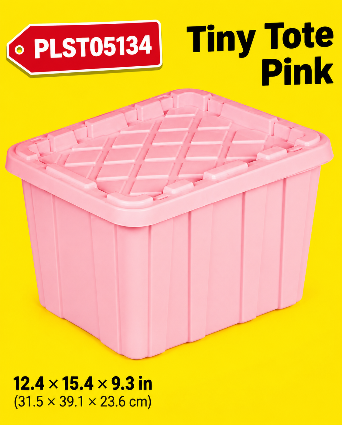 Everyday Items - Tiny Tote Pink Frost Lid