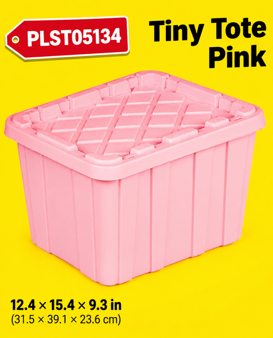 Everyday Items - Tiny Tote Pink Frost Lid