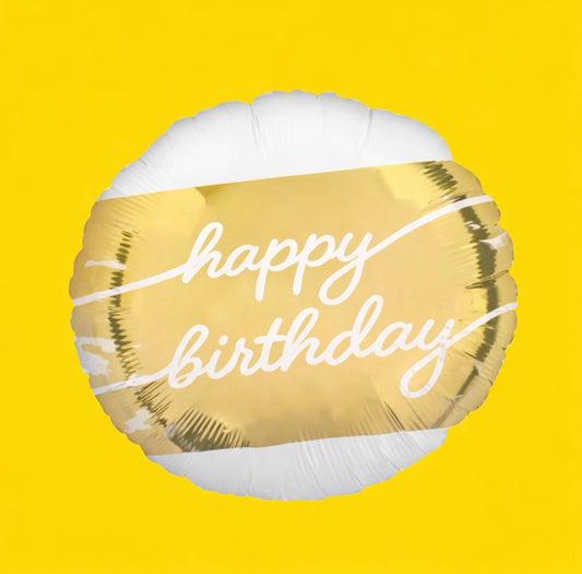 18-Mylar Balloon - Golden Age 40