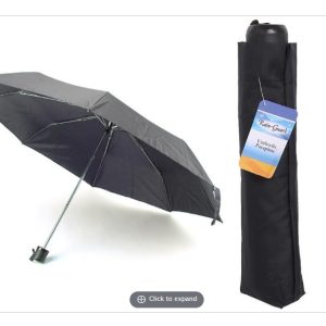 Black Folding Umbrella